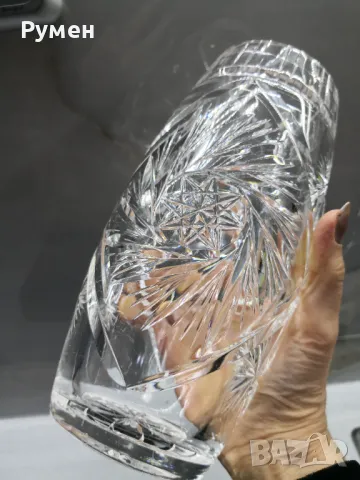 Кристални вази , снимка 4 - Вази - 49590764