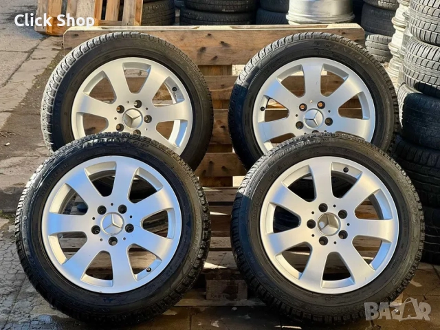 5х112 16 Оригинални Джанти Мерцедес w211 E class 5x112 Mercedes Е клас, снимка 5 - Гуми и джанти - 52850202