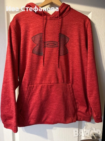 Under Armour оригинална суичър спортна блуза с качулка худи унисекс модел става за мъж и жена нова