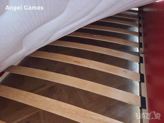 Детско легло спортна кола ТУРБО с включен матрак латексова възглавница, снимка 3 - Мебели за детската стая - 53799498