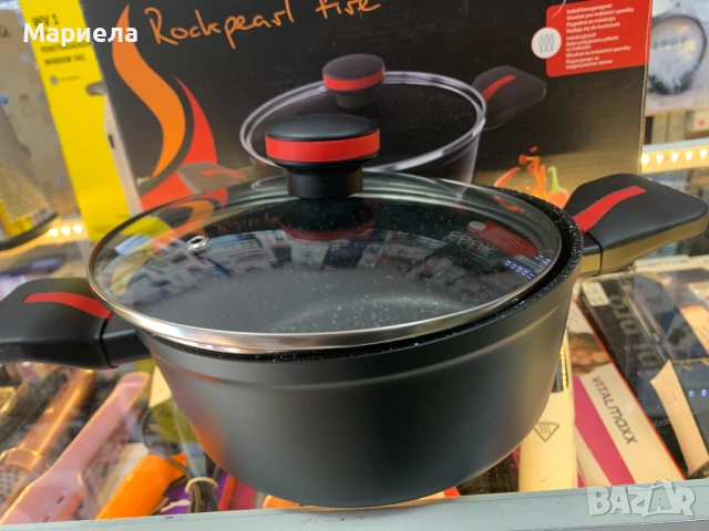 Тенджера 2,2 литра , Ковано желязо , незалепващо покритие, снимка 6 - Съдове за готвене - 53495851
