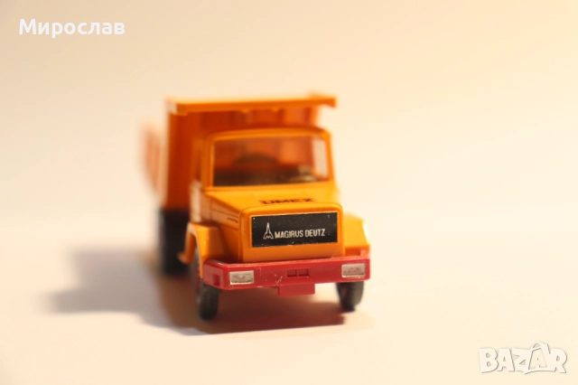 WIKING H0 1/87 MAGIRUS САМОСВАЛ КОЛИЧКА КАМИОН МОДЕЛ, снимка 2 - Колекции - 52039191