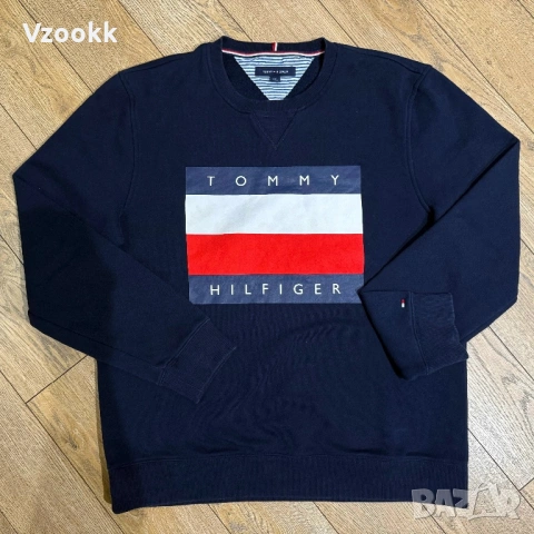 Мъжка блуза Tommy Hilfiger | L размер , снимка 2 - Блузи - 53091447