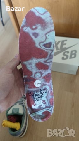 Nike SB Dunk Нови Оригинални Мъжки Обувки Кецове Маратонки Размер 44 Номер 28см Shoes , снимка 14 - Маратонки - 42145694