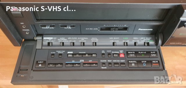 Видео Panasonic NV-FS100EG S-VHS HI-Hi stereo SP/LP, снимка 5 - Плейъри, домашно кино, прожектори - 44247755