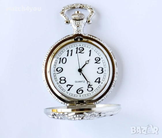 НОВ ДЖОБЕН ЧАСОВНИК. ДЖОБНИ ЧАСОВНИЦИ С ВЕРИЖКА И КАПАЧЕ.POCKET WATCH. DJOBEN DZHOBEN CHASOVNIK, снимка 2 - Джобни - 45844495