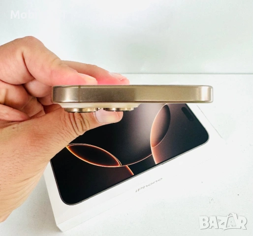 Като НОВ! iPhone 16 Pro Max 256GB Desert Titanium ГАРАНЦИЯ!, снимка 6 - Apple iPhone - 53663727