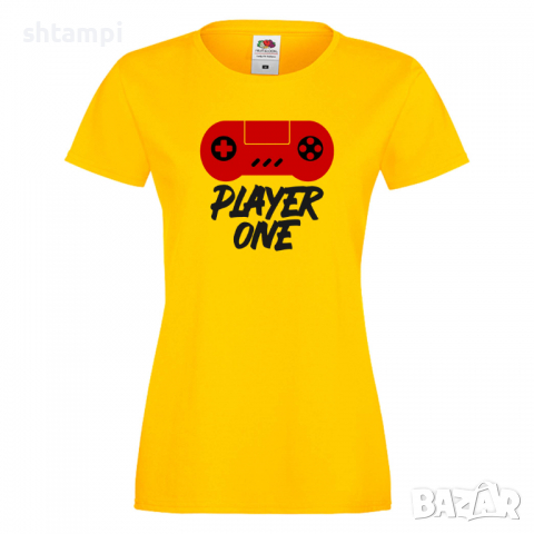 Дамска тениска Player One ver1,Игра,Геймс,Игри, снимка 6 - Тениски - 36191657