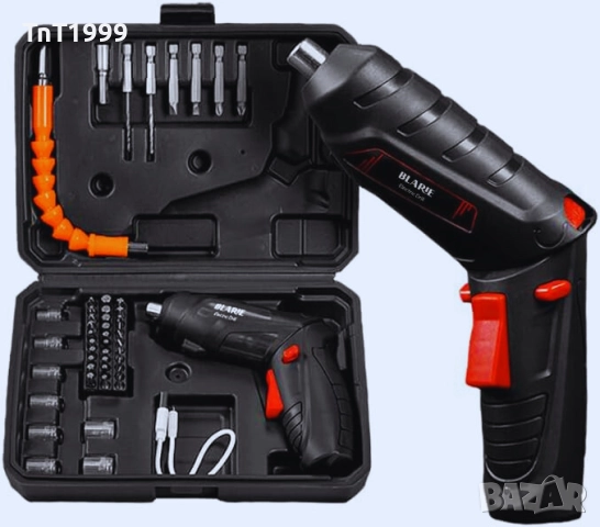 Винтоверт дрелка с 47 части и куфар