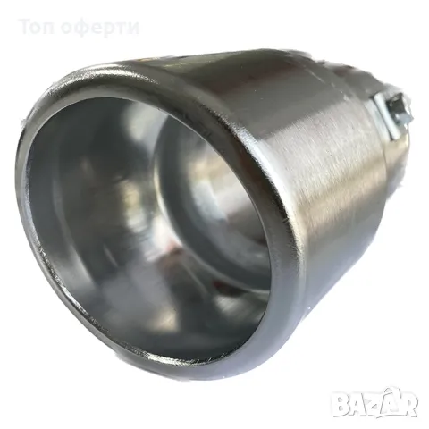 Накрайник за ауспух 2215  Сив/карбон входа-63мм изхода-76мм, снимка 4 - Аксесоари и консумативи - 48820624