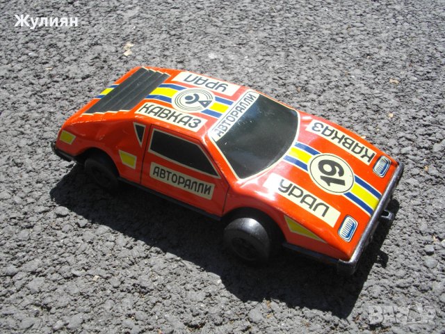  СТАРА ЛАМАРИНЕНА ИГРАЧКА КОЛИЧКА СССР АВТОРАЛЛИ УРАЛ КАВКАЗ