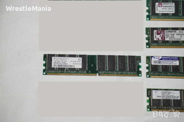 11 DDR RAM ПАМЕТ Kingston/ADATA/PQI/Nanya/Infineon/VDATA Тествана и Работеща за Настолен Компютър, снимка 3 - RAM памет - 51956230
