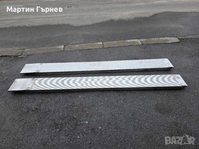 ! ! ! АЛУМИНИЕВИ ОРИГИНАЛНИ ПЪТЕКИ ЗА ПЛАТФОРМА ИЛИ ЗА ПЪТНА ПОМОЩ ! ! !, снимка 3 - Пътна помощ - 53861075