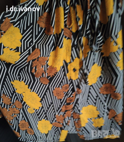 дълга цветна рокля/риза , снимка 2 - Рокли - 44700141