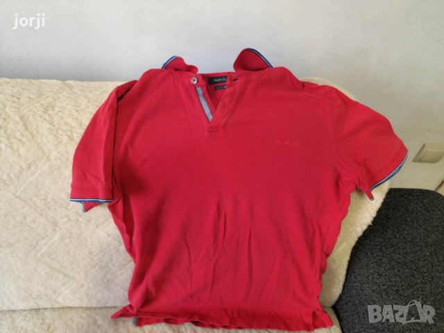 MARC O'POLO Тениска с яка и копчета