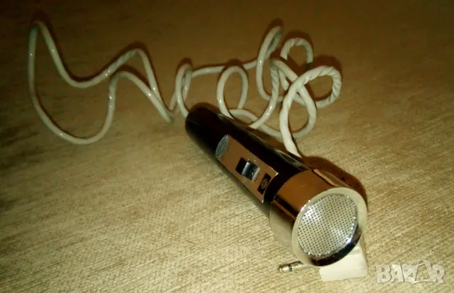 Ретро микрофон Hitachi - Vintage, снимка 4 - Микрофони - 48911145