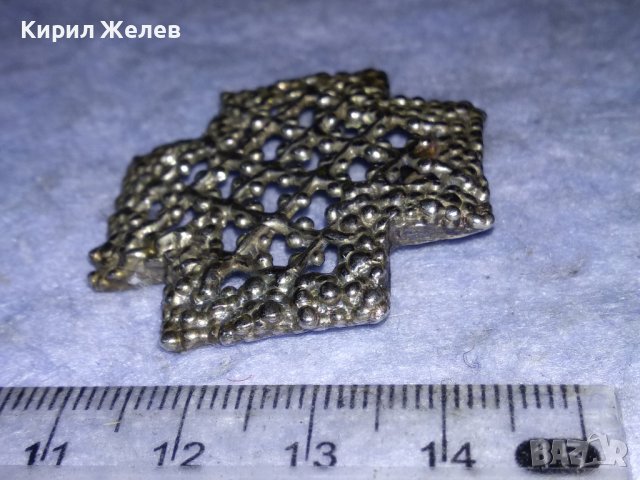 АЖУРЕН СРЕБЪРЕН ВИНТИДЖ - АРТ КРЪСТ МАРКОВО СРЕБРО 925 МАЙСТОРСКА ДИЗАЙНЕРСКА ИЗРАБОТКА 27661, снимка 12 - Колиета, медальони, синджири - 40575192