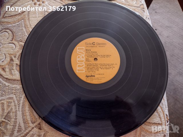 Плоча на Елвис Пресли, снимка 3 - Грамофонни плочи - 41339173