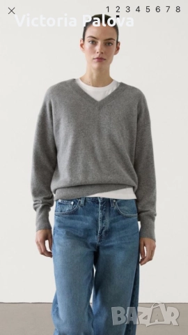 Топъл пуловер BENETTON 100% чиста virgin wool , снимка 17 - Блузи с дълъг ръкав и пуловери - 52477569