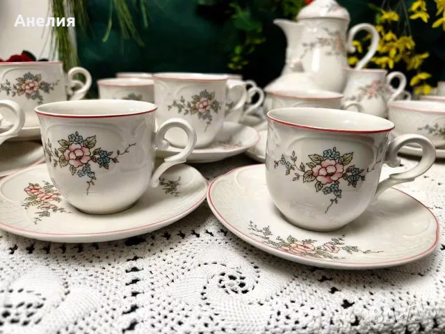 Vileroy & Boch Rosette стил и красота , снимка 5 - Чаши - 56403665