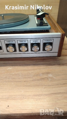 Грамофон Акорд 201 стерео. , снимка 5 - Грамофони - 53095792