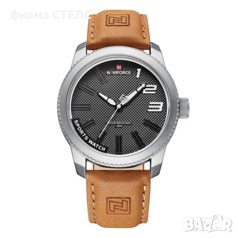 Спортен часовник Naviforce, Силиконова каишка, снимка 7 - Мъжки - 41686466