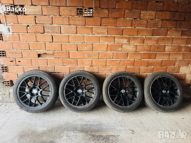 Aluett 18 джанти с гуми 5х120 за BMW, снимка 5 - Гуми и джанти - 55911605