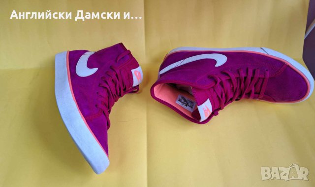 Английски дамски оригинални кецове-NIKE, снимка 2 - Кецове - 44459595