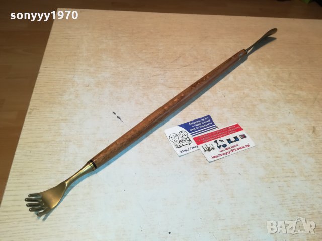 МЕД/МЕСИНГ/ДЪРВО-MADE IN TAIWAN-FRANCE 1511211632, снимка 8 - Антикварни и старинни предмети - 34814014