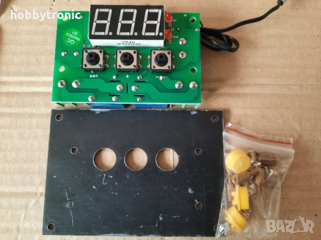 Цифров терморегулатор с две релета W1501 12V