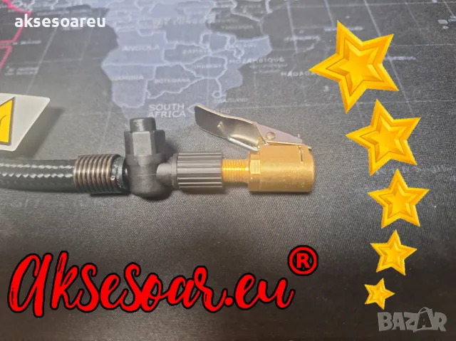 Конектор за бързо свързване букса 8 мм адаптер с резба за помпа щуцер с щипка за вентил на автомобил, снимка 14 - Аксесоари и консумативи - 47362730