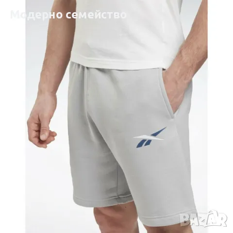 Мъжки къси панталони REEBOK Training Essentials Shorts Grey, снимка 3 - Други - 47288441