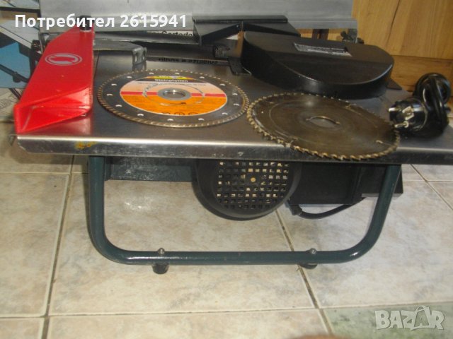 600W-Немска Ел.Машина Мокро/Сухо Рязане Плочи/Плочки-HEKA-Отлична-ф180мм-с вана за вода , снимка 14 - Други инструменти - 40982236