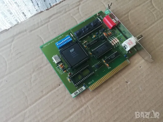 Arcnet AN-220 8-Bit ISA Industrial Network Controller Card, снимка 4 - Мрежови адаптери - 47858605