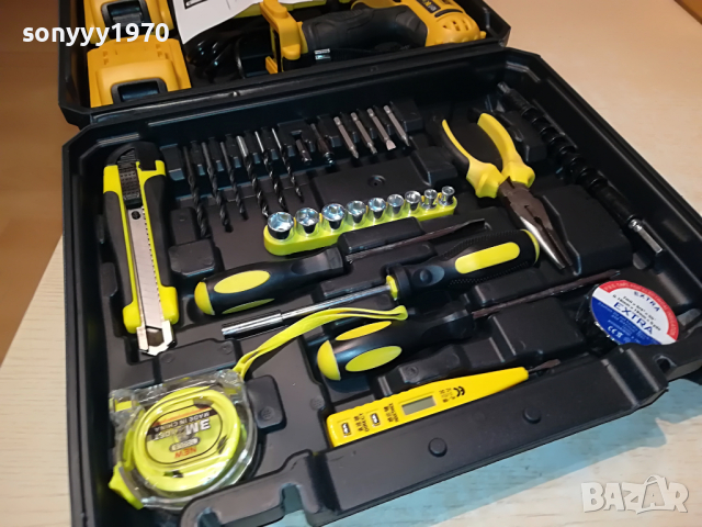 DEWALT ИНСТРУМЕНТИ-КОМПЛЕКТ С КУФАР 0304221726, снимка 9 - Винтоверти - 36329705