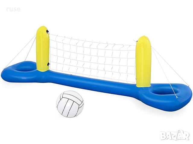 НОВИ! Bestway надуваем волейбол / комплект за воден волейбол 2,44 м х 64 см