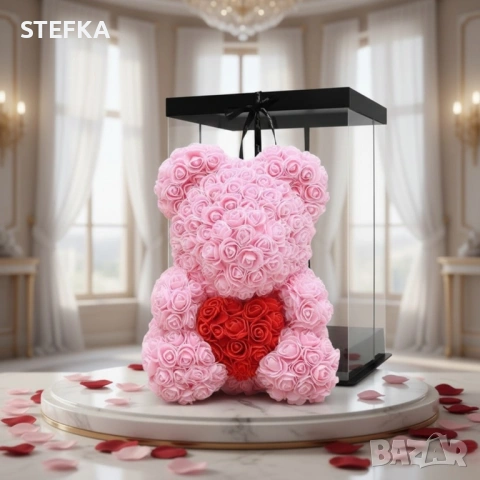 Мечета от рози/избор на цвят и размер, снимка 5 - Плюшени играчки - 53294392