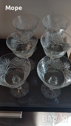 Кристални чаши Ропотамо за вино и шампанско , снимка 4 - Чаши - 51795588