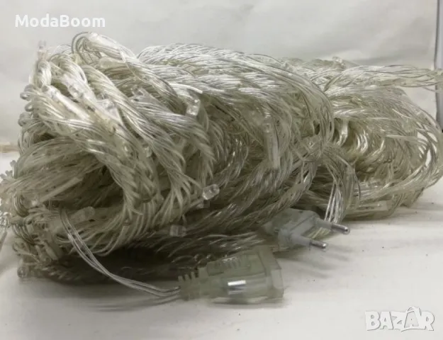 Коледни LED лампички с многоцветни, топъл и студен бял цвят, снимка 2 - Лед осветление - 48236608