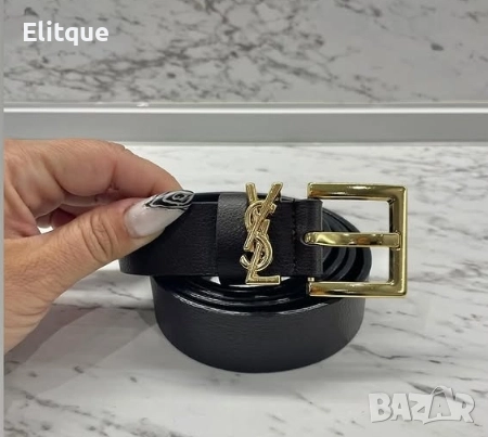 колани от естествена кожа в кутия ysl saint laurent