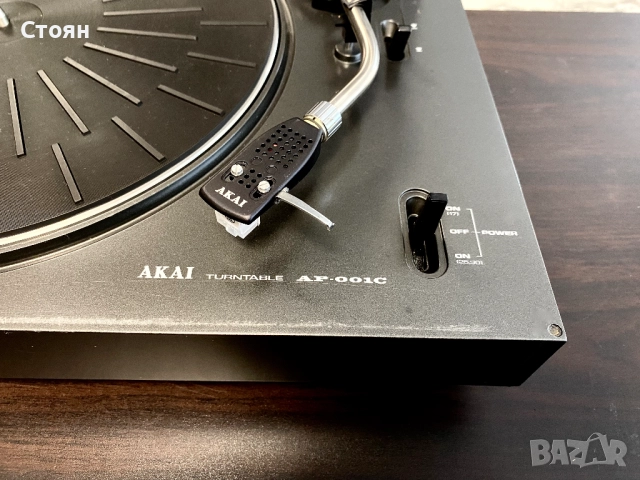 Vintage грамофон Akai, снимка 4 - Грамофони - 52076014
