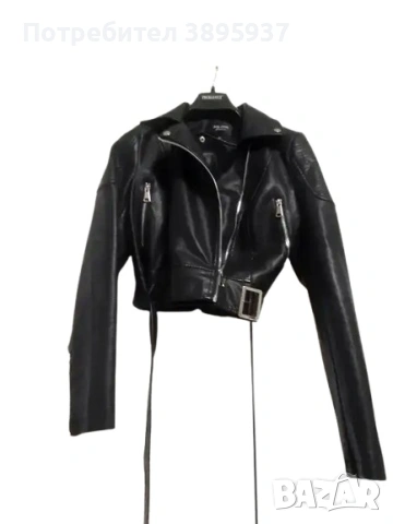 кожено яке, снимка 2 - Якета - 53763310