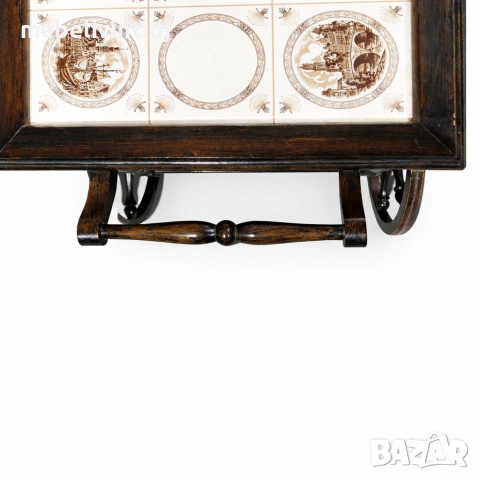 Антична сервираща количка за чай и напитки, снимка 4 - Маси - 53557445