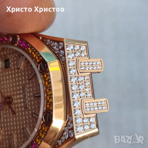 Дамски механичен луксозен часовник Audemars Piguet , снимка 10 - Дамски - 47616053