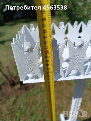 Цветарник метален, снимка 7 - Други - 51354356