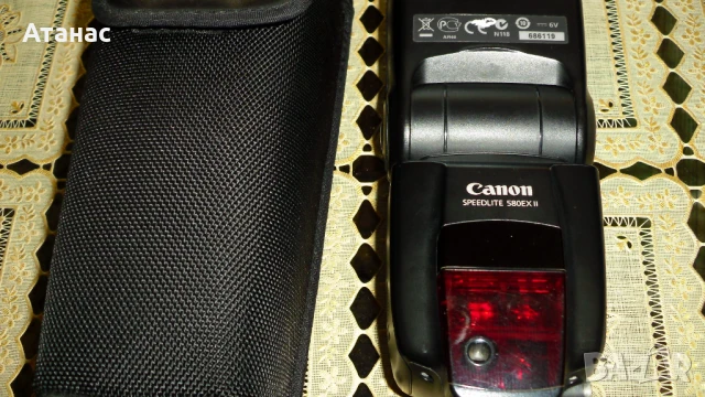 Светкавица CANON 580 EXII, снимка 3 - Светкавици, студийно осветление - 50531535