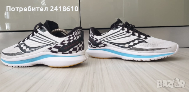 Saucony Kinvara 12 UK 8.5  US 9.5  Mens Size 43/27.5см ОРИГИНАЛ! Мъжки Маратонки!, снимка 4 - Маратонки - 51798079