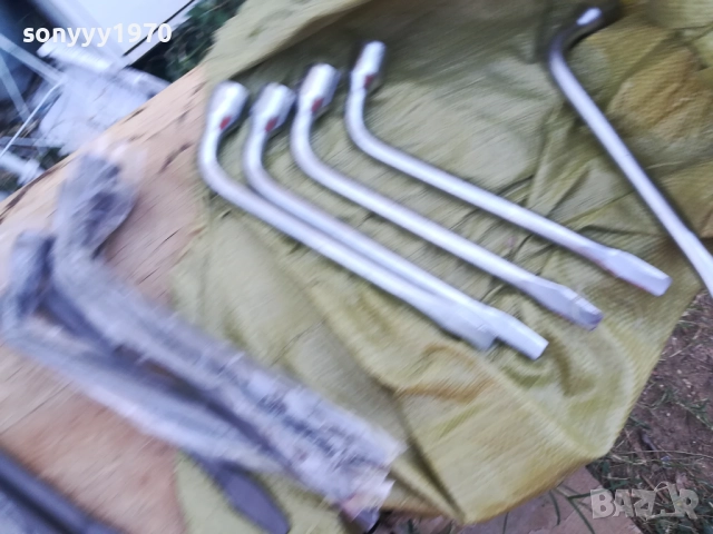 КЛЮЧОВЕ ЗА ГУМИ 21ММ 19ММ 17ММ-25ЛВ ЗА БРОЙ 0209251657, снимка 4 - Аксесоари и консумативи - 51582147