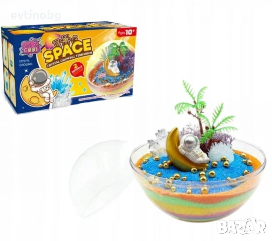 Терариум за растящи кристали - Образователен научен комплект