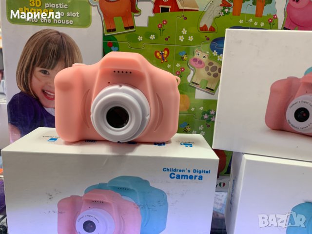 Дигитален Детски фотоапарат / Розов Детски Фотоапарат с Игри, снимка 11 - Други - 44252524